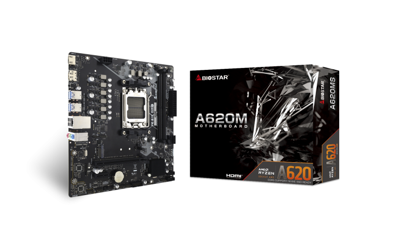 Placă de bază BIOSTAR A620MS Socket AM5 Micro ATX