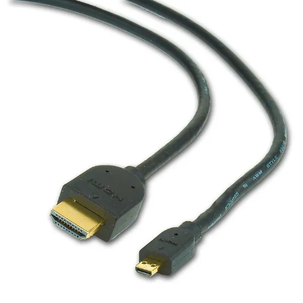 Cablu Adaptor GEMBIRD CC-HDMID-10 HDMI-Micro HDMI 3m Negru - imagine 1
