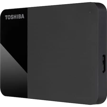 HDD extern TOSHIBA Canvio Ready 1TB USB 3.2 Negru HDTP310EK3AA - imagine 3