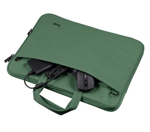 Geantă Laptop TRUST Bologna Bag ECO 16 inch Verde TR-24450 - imagine 3