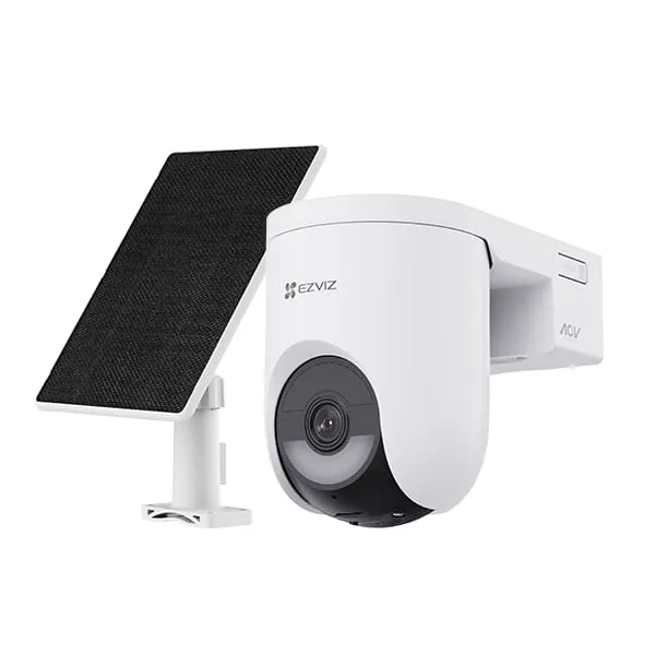 Cameră de supraveghere EZVIZ HB8 LITE Battery PT 4MP cu panou solar 5W
