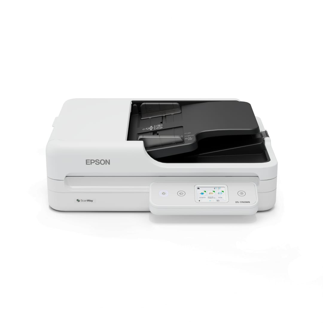 Scanner EPSON DS-1760WN Flatbed A4 1200 DPI Wi-Fi Negru