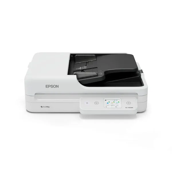 Scanner EPSON DS-1760WN Flatbed A4 1200 DPI Wi-Fi Negru - imagine 1