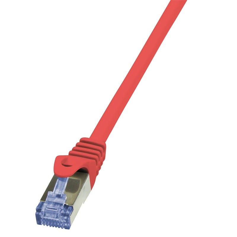 Cablu Rețea LOGILINK CQ3084S Cat6a S/FTP 7.5m Roșu
