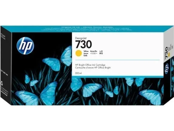 Cartuș Cerneală HP 730 Yellow 300ml Original P2V70A