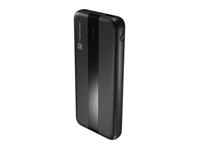 Baterie Externă NATEC 10000 mAh 3 Porturi USB Negru NPB-2294 - imagine 4