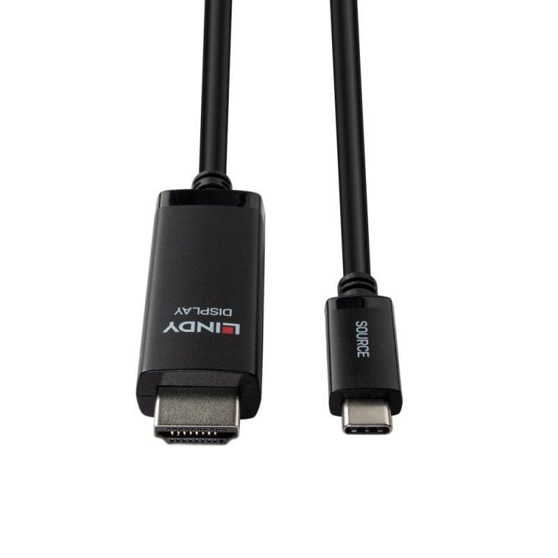 Cablu Adaptor LINDY USB-C to HDMI 8K60 1m HDMI 2.1 48Gbps