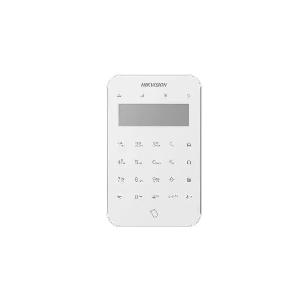 Tastatură Wireless HIKVISION AX PRO LCD 868MHz DS-PK1-LT-WE - imagine 3