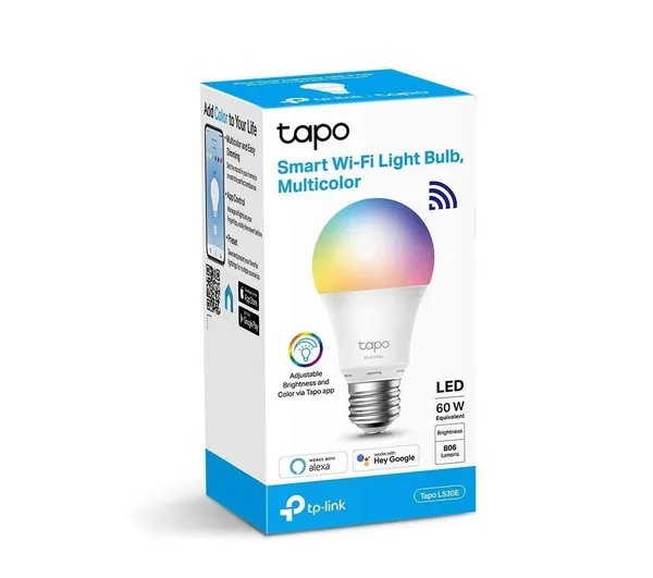 Bec Inteligent TP-LINK Tapo L530E Multicolor Wi-Fi E27 - imagine 2