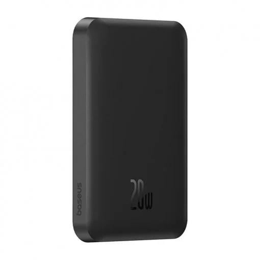 Baterie externă BASEUS Magnetic Mini Wireless 5000mAh 20W Negru