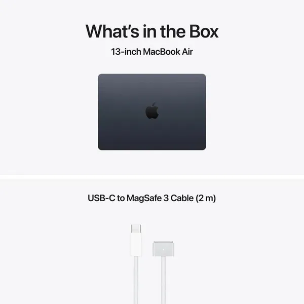 Laptop APPLE MacBook Air 13.6 M5 32GB 1TB Midnight - imagine 3