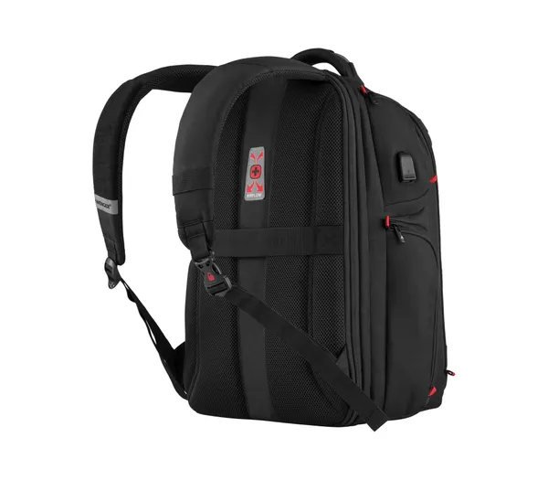 Rucsac Gaming WENGER Tech PlayerOne 17.3" Negru 611650 - imagine 4