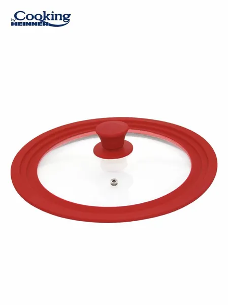 Capac HEINNER Cooking by Heinner Sticlă Silicon Ajustabil 28-32cm