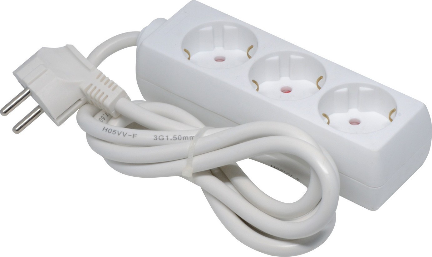 Prelungitor SPACER PP-3-15 3 Prize 1.8m Alb