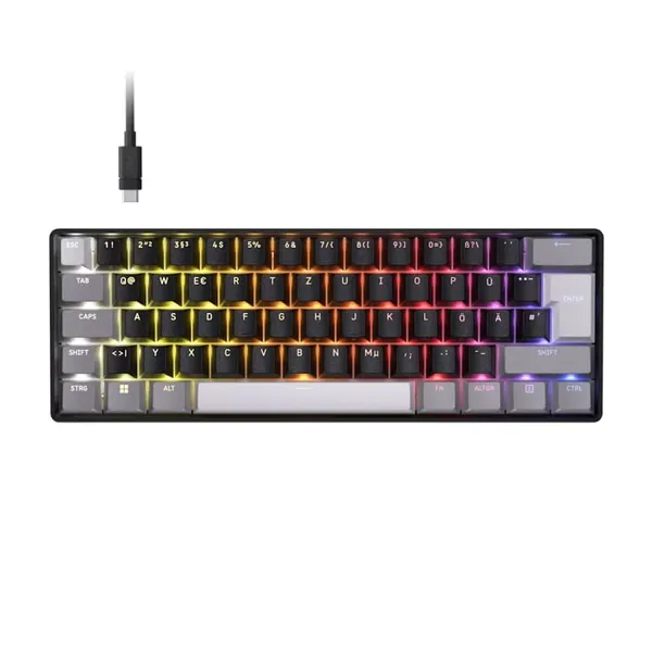 Tastatură CORSAIR Clipper Pro Mini 60 Mecanică Cu Fir Negru