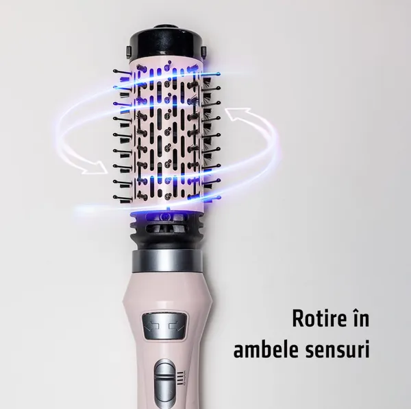 Perie Rotativă HEINNER HAB-R12RDC-PNK2 1200W Roz-Gri - imagine 8