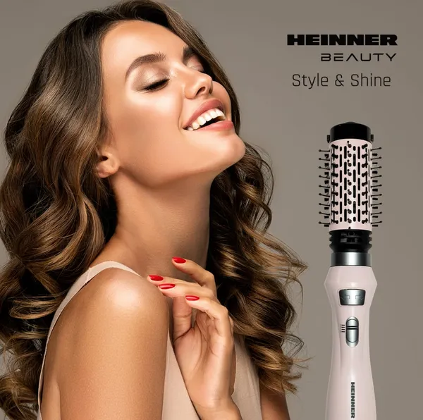 Perie Rotativă HEINNER HAB-R12RDC-PNK2 1200W Roz-Gri - imagine 10