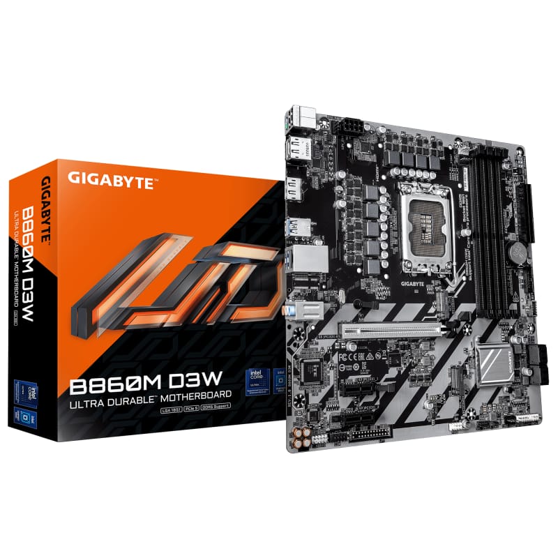Placă de bază GIGABYTE B860M D3W Socket 1851 DDR5 Micro-ATX