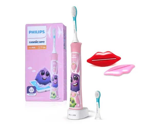 Periuță de dinți electrică PHILIPS Sonicare For Kids HX6352/42 Roz