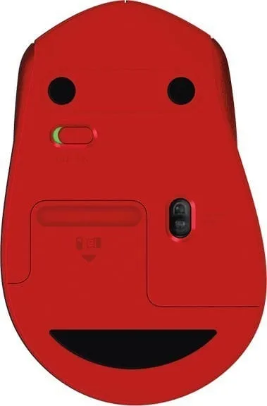Mouse Wireless LOGITECH M330 Silent Roșu 910-004911 - imagine 3