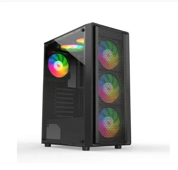 Carcasă PC PRO GAMING DUNE Mid Tower ARGB Negru