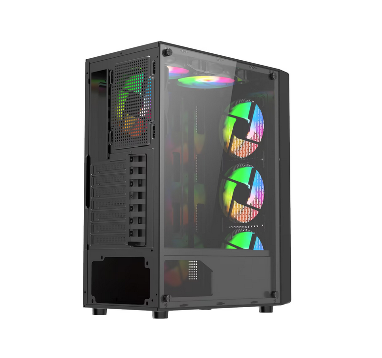Carcasă PC PRO GAMING DUNE Mid Tower ARGB Negru - imagine 3