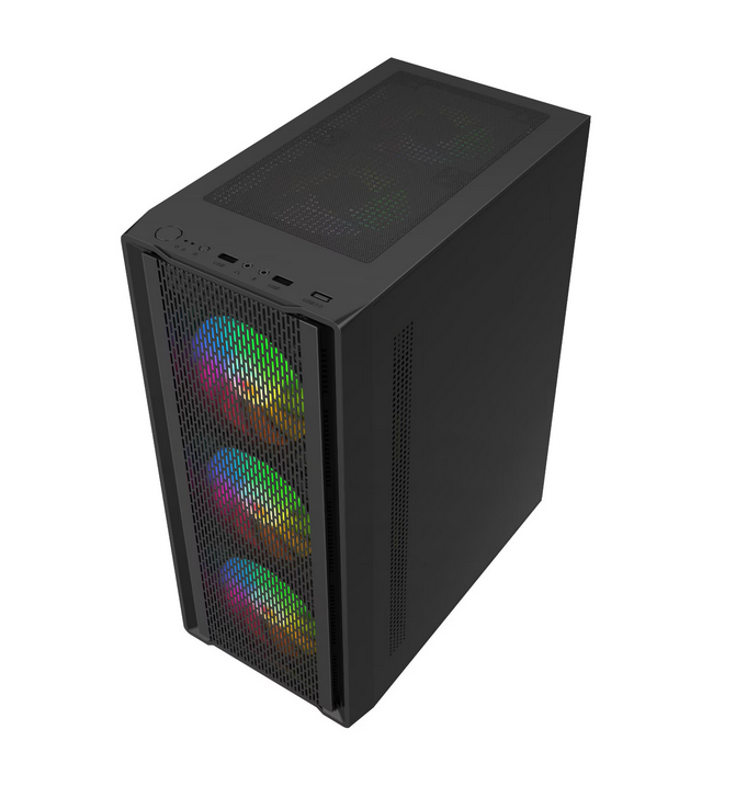 Carcasă PC PRO GAMING DUNE Mid Tower ARGB Negru - imagine 6