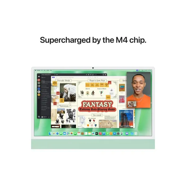 Desktop PC APPLE iMac 24 M4 16GB 512GB Verde - imagine 6