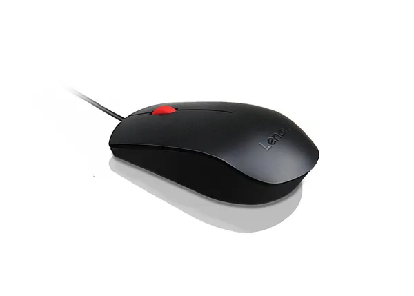 Mouse LENOVO Essential Cu Fir Optic 1600 DPI Negru 4Y50R20863 - imagine 4