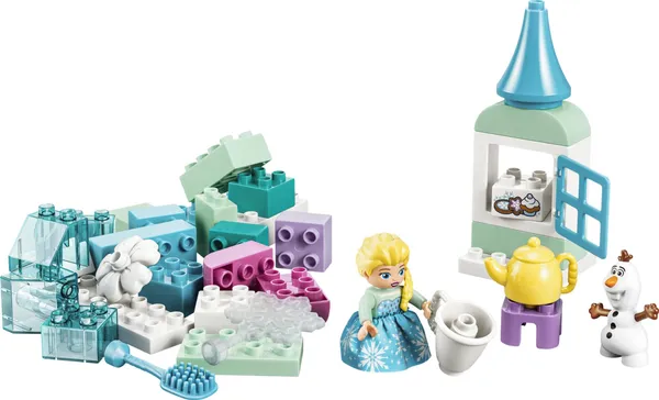 Cutie Creativă LEGO 10462 Elsa și Olaf din Regatul de Gheata - imagine 3