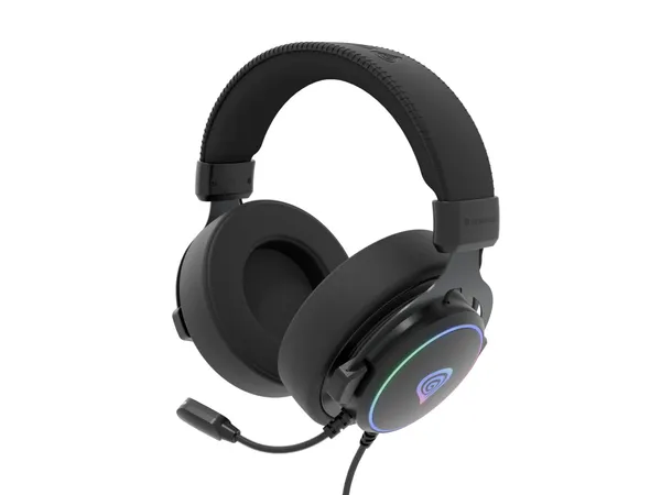 Căști Gaming GENESIS Neon 764 7.1 Surround RGB Negru - imagine 5