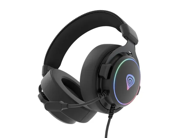 Căști Gaming GENESIS Neon 764 7.1 Surround RGB Negru - imagine 9