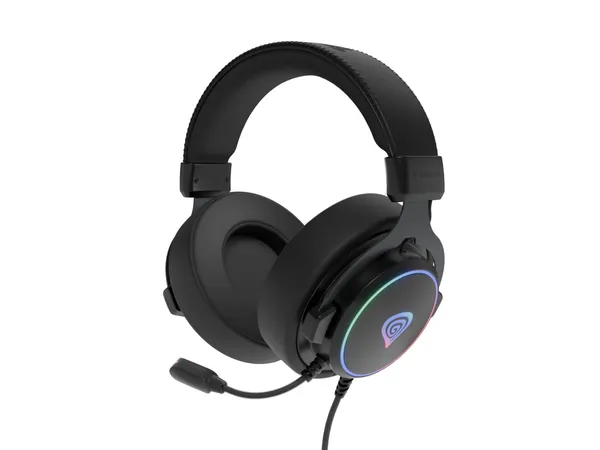 Căști Gaming GENESIS Neon 764 7.1 Surround RGB Negru - imagine 10
