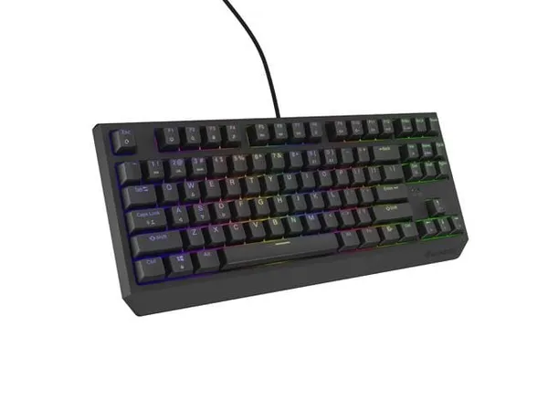 Tastatură Gaming GENESIS Thor 230 TKL RGB Outemu Brown Negru - imagine 2