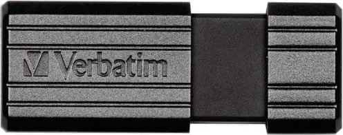 Stick USB VERBATIM Pinstripe 8GB USB 2.0 Negru 49062