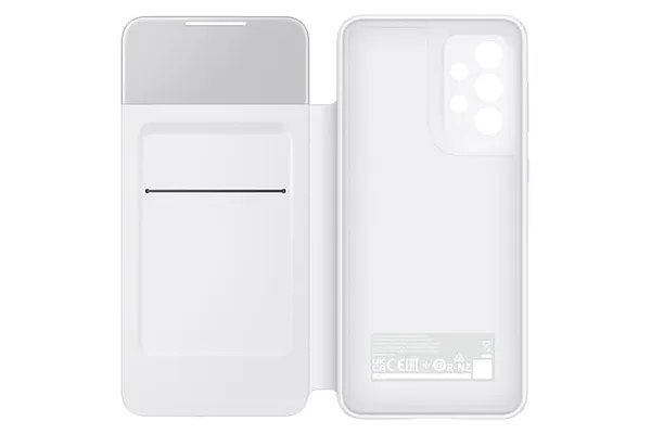 Husă SAMSUNG Galaxy A33 5G S View Wallet Alb EF-EA336PWEGEE - imagine 3