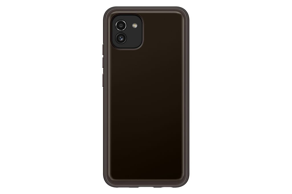Husă SAMSUNG Galaxy A03 TPU Negru EF-QA036TBEGEU
