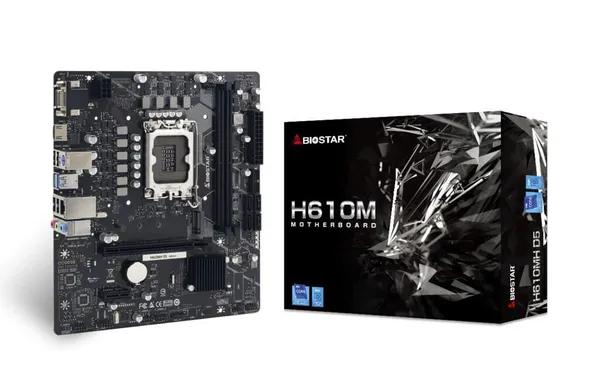 Placă de bază BIOSTAR H610MH D5 LGA1700 DDR5