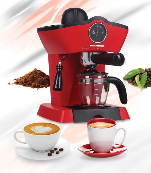 Espressor HEINNER HEM-200RD Roșu 800 W - imagine 2