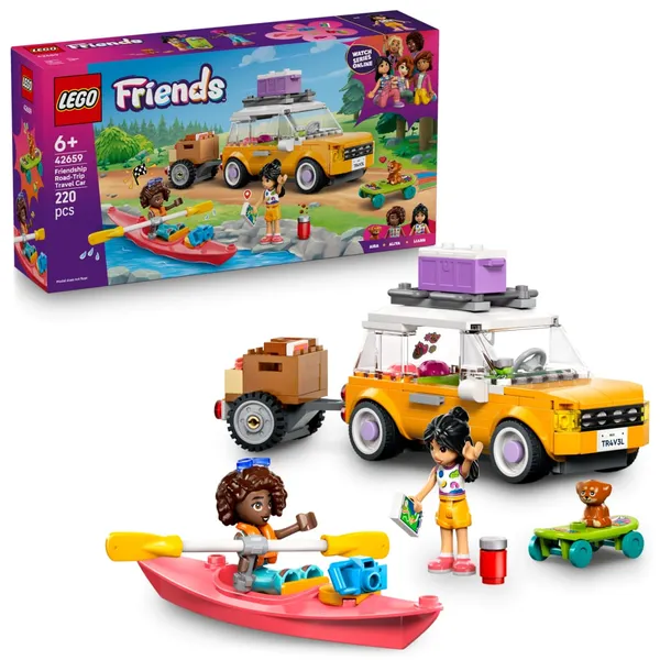 Set Construcție LEGO Mașină de Călătorii Prieten 42659