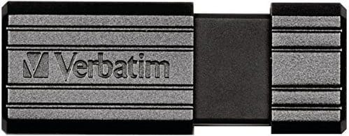 Memorie USB VERBATIM Pinstripe 16GB Negru 49063