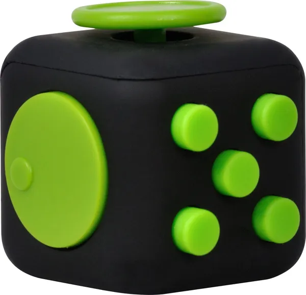 Cub Antistres SPACER FIDGET Negru SP-CUBE-FGET - imagine 4