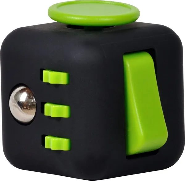 Cub Antistres SPACER FIDGET Negru SP-CUBE-FGET - imagine 5