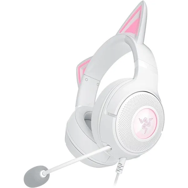 Căști RAZER Kraken Kitty V2 USB-A Alb - imagine 3