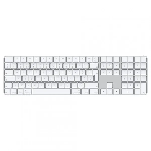 Tastatură APPLE Magic Keyboard 2024 Touch ID Numeric Keypad Alb