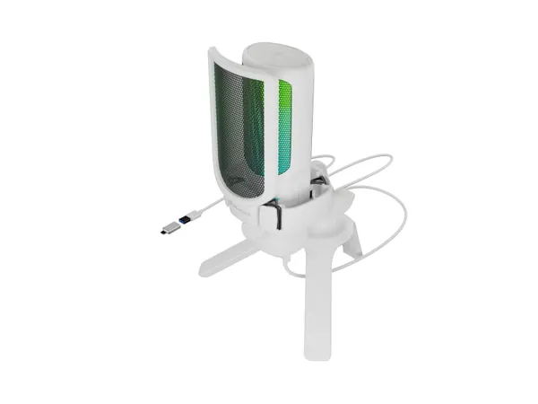 Microfon GENESIS Radium 250 USB-C Alb