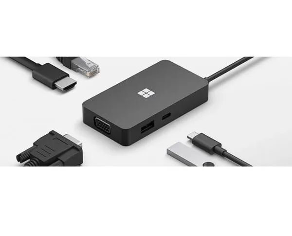 Docking Station MICROSOFT Surface USB-C Travel Hub Negru 1E4-00004
