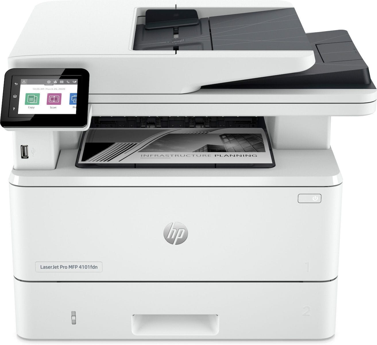 Imprimantă Multifuncțională HP LaserJet Pro MFP 4102fdw Laser Alb-Negru Wireless
