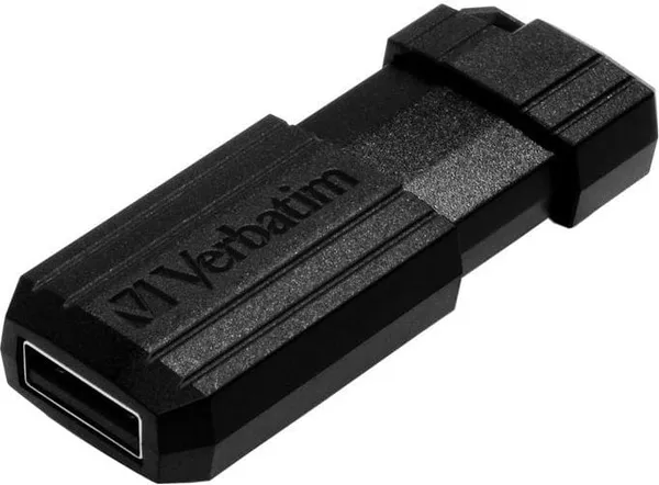 Stick USB VERBATIM Pinstripe 64GB Negru 49065