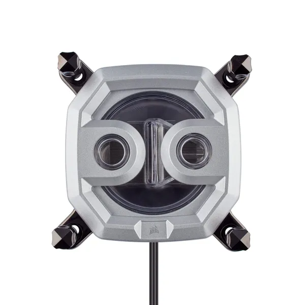 Water block CORSAIR CX-9010001-WW CPU Intel/AMD RGB Silver - imagine 5